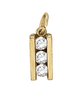 1/4 CTTW 3 STONE PEND >4W,4Y *Q2