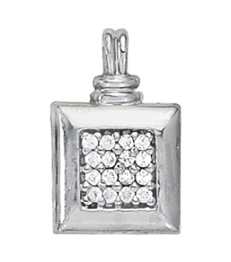 3/8 CTTW SQ SHAPE CLUSTER PEND