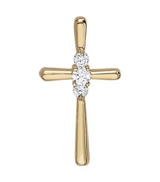 1/5 Ct tw dia cross