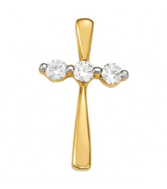 Dia cross pendant series