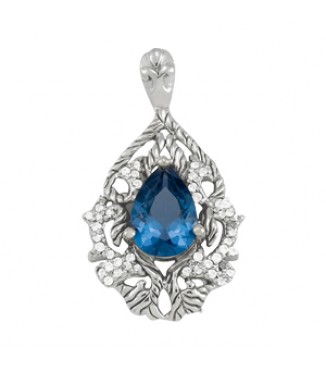 PEAR SHAPE ANTIQUE PENDANT