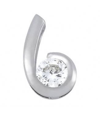 1CT CENTER BEZEL PENDANT