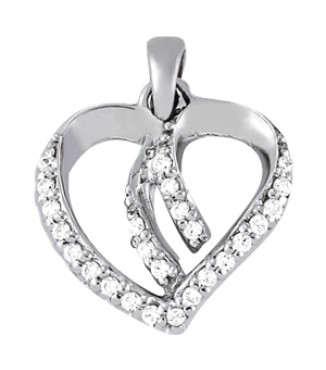 DIAMOND HEART PENDANT
