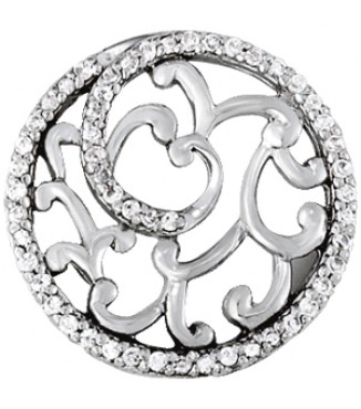 ROUND FILIGREE PENDANT
