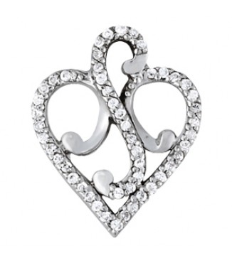 HEART FILIGREE PENDANT