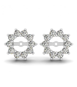 1Ct tw earrings enhancers