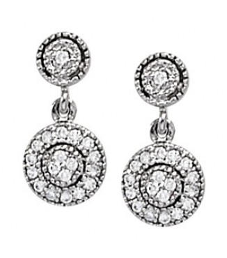 1/4CT TW 2-PC DROPS   *Q1