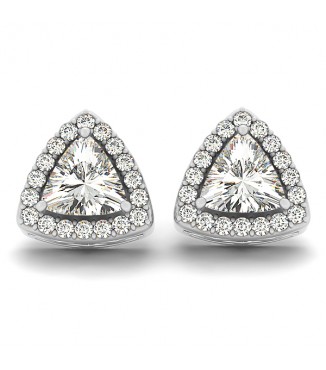 1/4 Ct tw semi-mount trillion serie