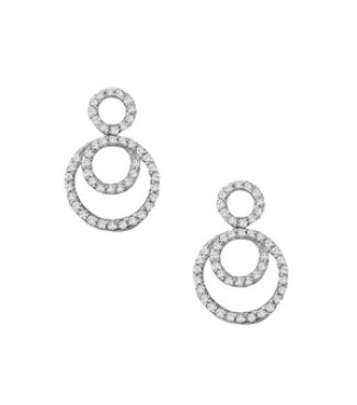 NEW! 3/4 ct tw diamond earrings