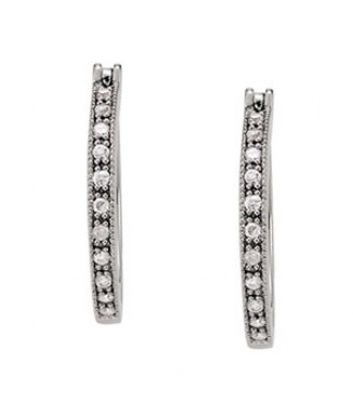 *V4 WEIGHT*  NEW! Hoops 1/5 ct tw