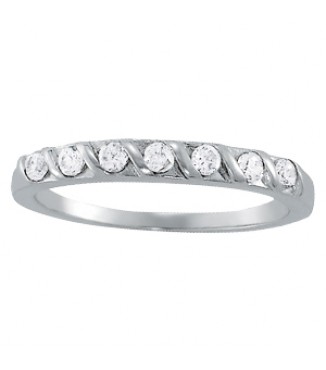 *v4 *V4 DWT * Bridal band 1/4 ct tw