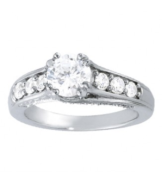 NEW! Bridal sets 1/2 cttw semimount