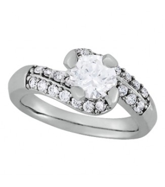 NEW ! Dia engagement remount ring