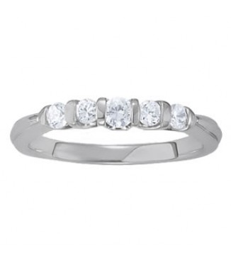 NEW! 1/3 ct tw complete band