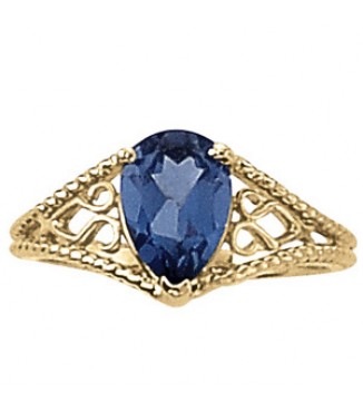 9X6 PEAR RING