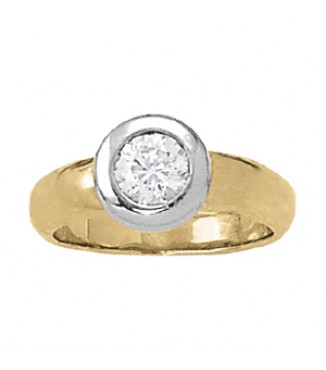 ROUND BEZEL RING