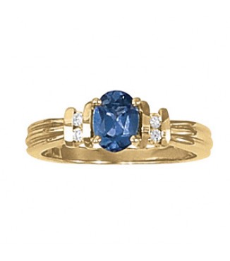 COLOR OVAL RING