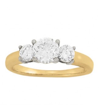 250 1/2CT SEMI MT,3 STONE *Q2