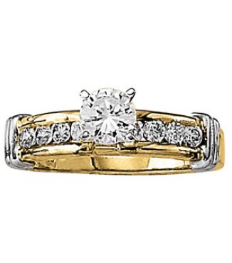 RING YEL, TRIMS WHITE