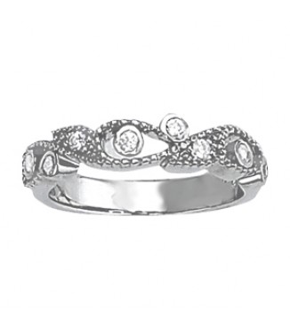 BEZEL AND BEAD FASHION RG