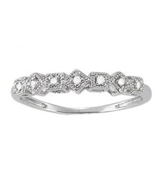 Stackable wedding band