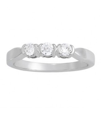 Bezel Set Wedding Bands