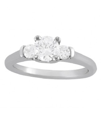 NEW! 3 STONE WED BAND