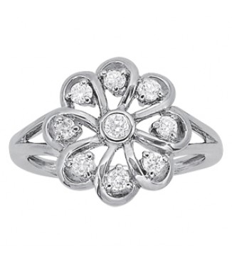 NEW! 1/3 CTTW CIRCLE FASH