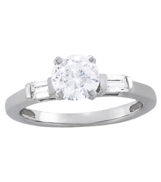 BAGUETTE ENGAGEMENT RING