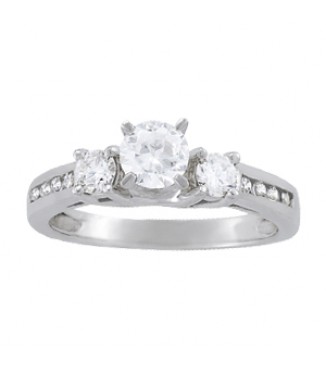 ROUND BRILLIANT ENGAGEMENT RING
