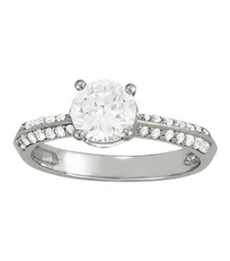 Pave Engagement Rings