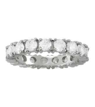 PRONG SET ETERNITY BAND