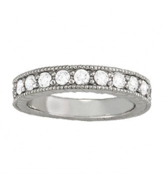Channel Set Wedding Bands