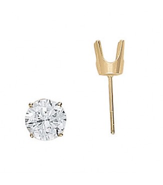 0.05CT STAND 4PR DIA  EAR