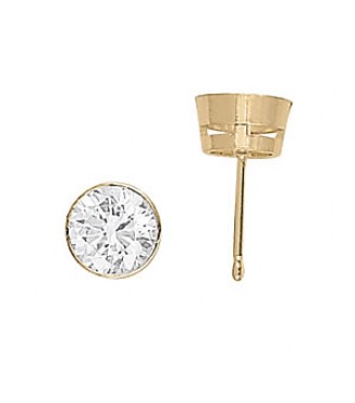 0.1CT TPRED BEZEL EAR / A