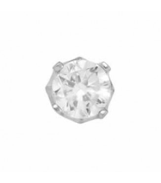 4 PRONG ROUND HEART ACCENT