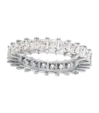 4MM SQ Prong Eternity