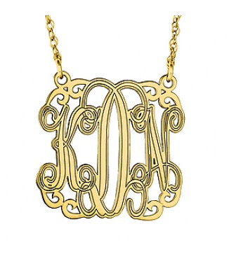 3 INITIAL MONOGRAM(25MM)