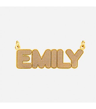 BOLD FONT NAME PLATE