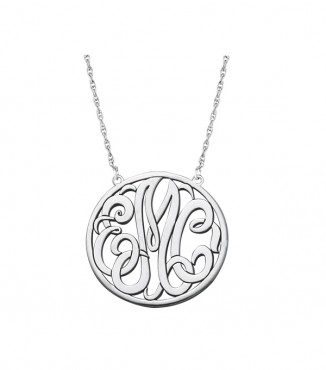 40MM X 40MM 3 INITIAL MONOGRAM