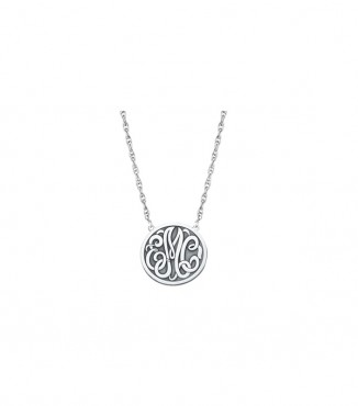 15MM X 15MM 3 INITIAL MONOGRAM
