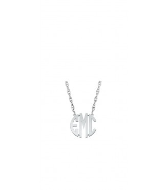 15mm 3 INITIAL MONOGRAM