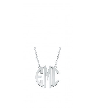25mm 3 INITIAL MONOGRAM