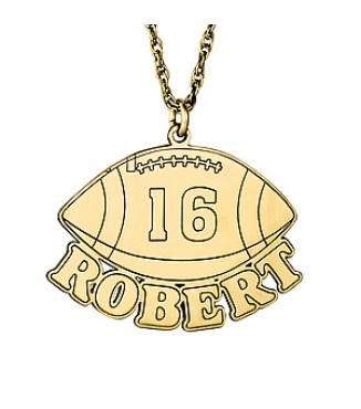 FOOTBALL W/ NUMBER