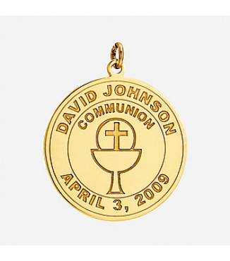1ST COMMUNION MEDAL