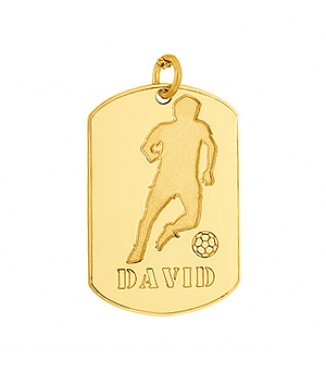SOCCER PLAYER TAG