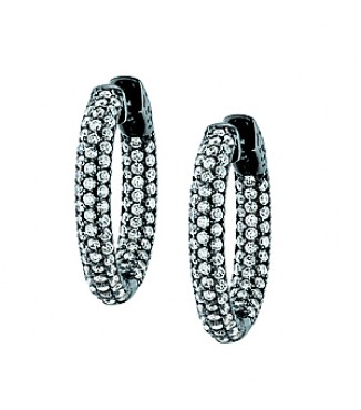 25MM ROUND PAVE INSIDE OUT