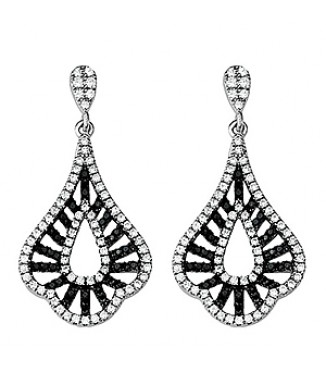 B/W FASHION EARRING