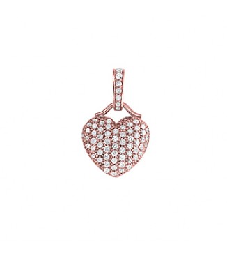 SMALL PAVE HEART