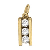 1/4 CTTW 3 STONE PEND >4W,4Y *Q2